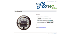 Desktop Screenshot of myflowbill.com