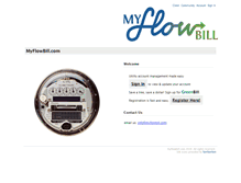 Tablet Screenshot of myflowbill.com